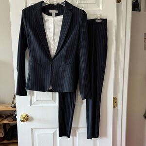 H&M Pinstripe Women's Blazer and Pants Set